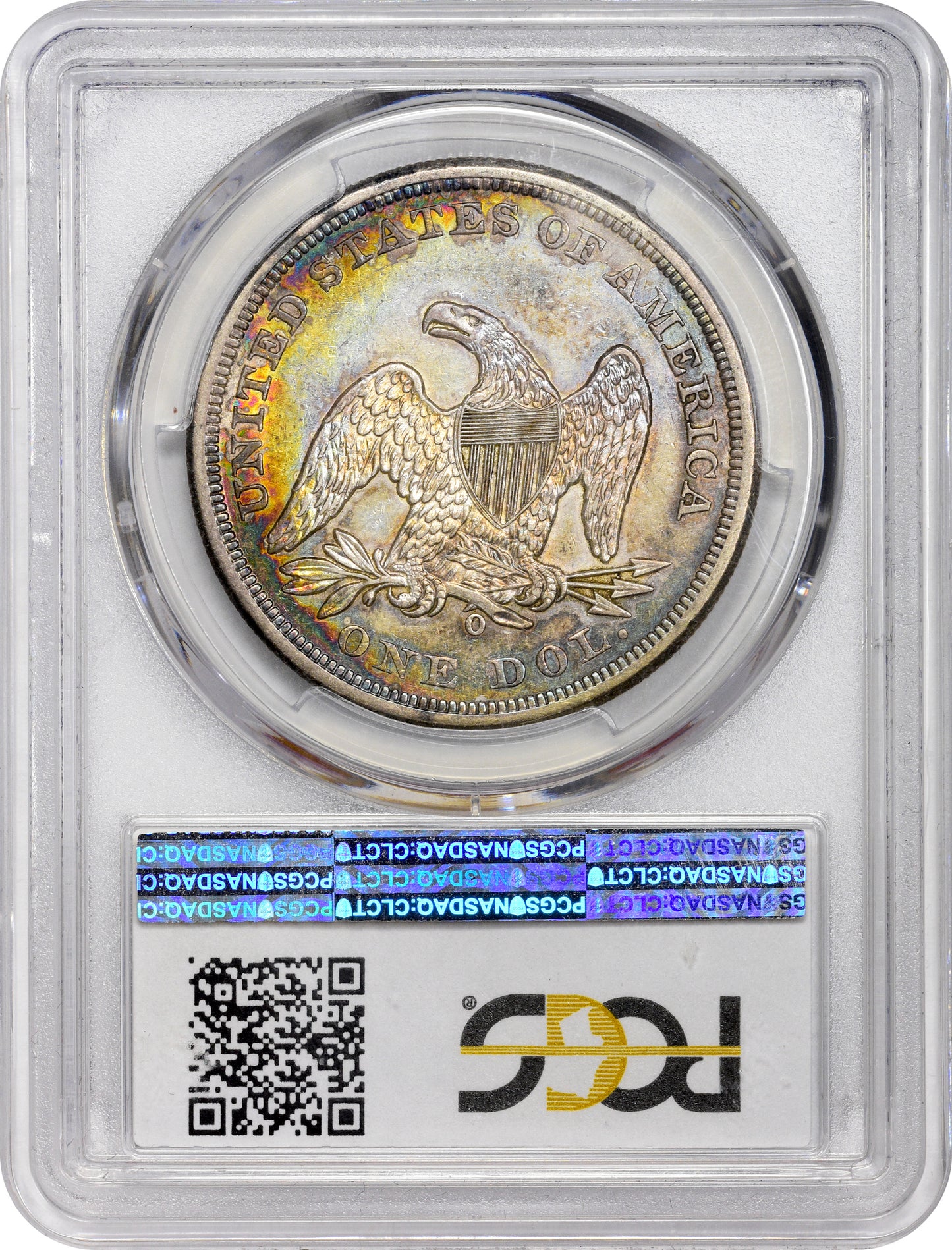 1859-O $1 AU55 PCGS