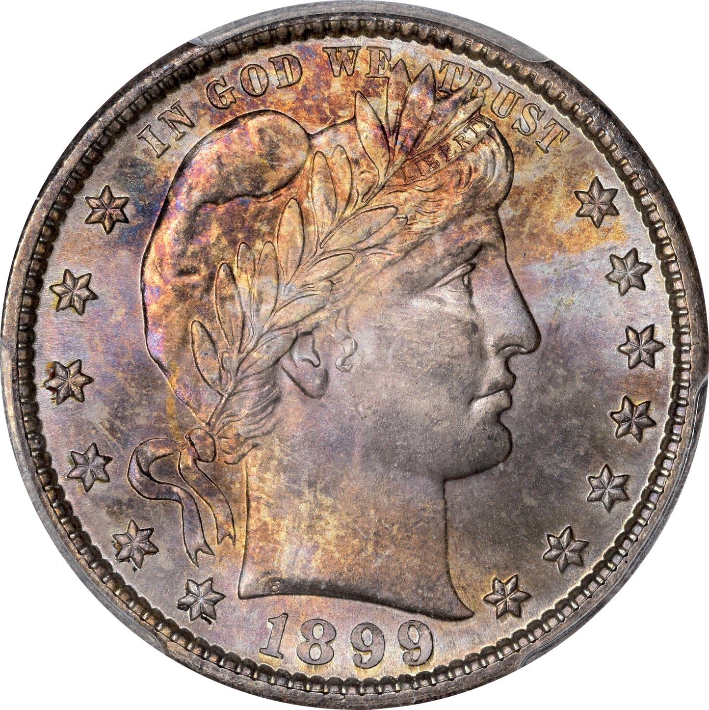 1899-S 25C Ms67 Pcgs Cac