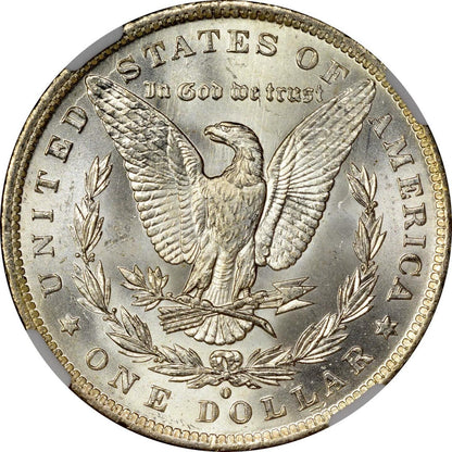 1884-O $1 MS64 NGC