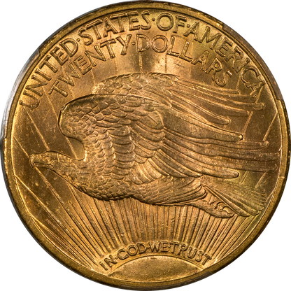 1912 $20 MS64 PCGS