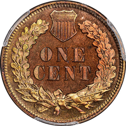 1877 1C PR64 RD CAM PCGS CAC EEPS