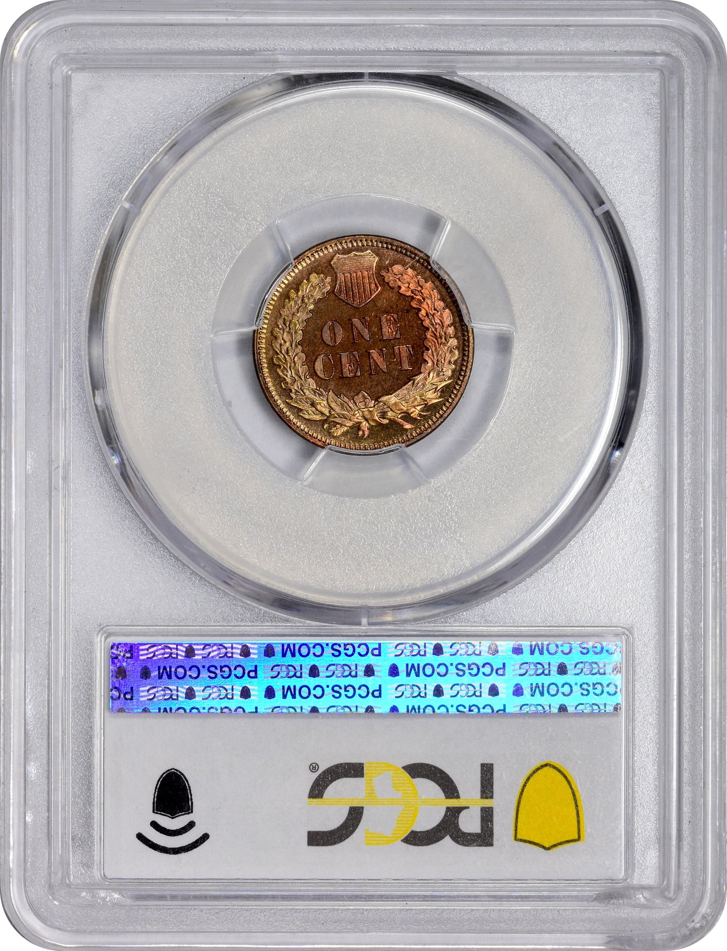 1877 1C PR64 RD CAM PCGS CAC EEPS