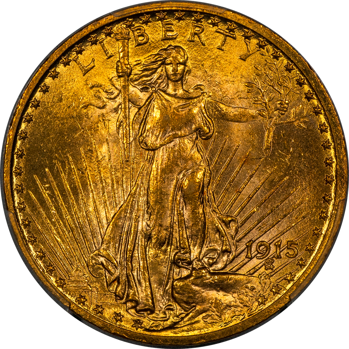 1915 $20 MS64 PCGS