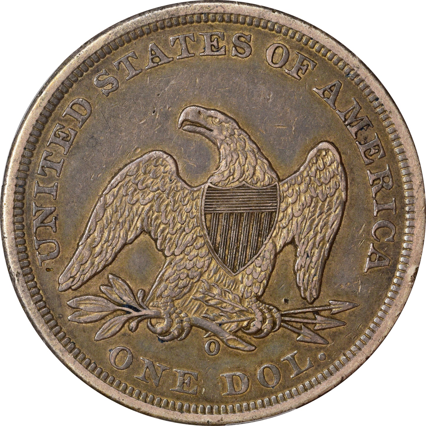 1859-O $1 XF45 PCGS CAC