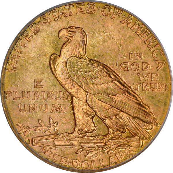 1916-S $5 MS63 OGH PCGS CAC