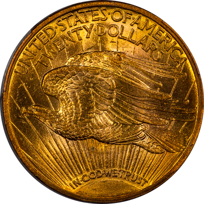 1915 $20 MS64 PCGS