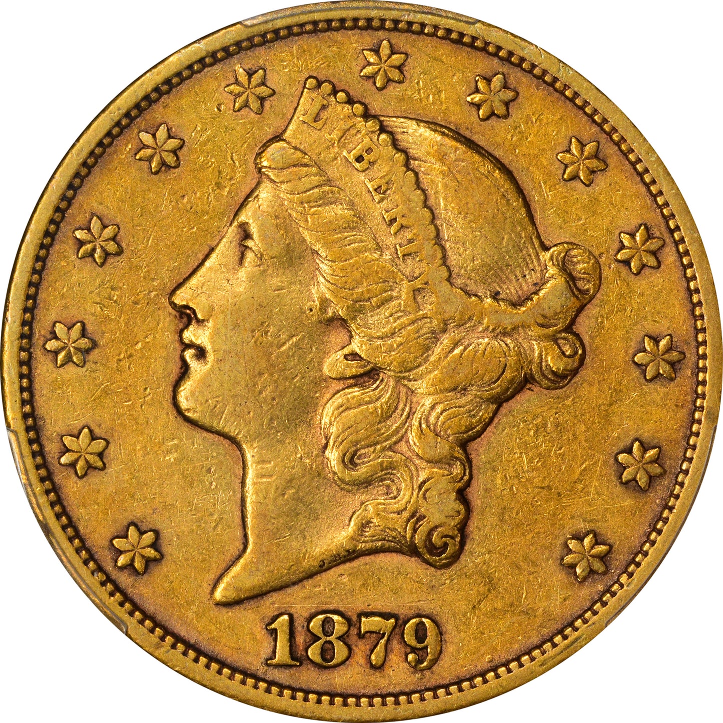 1879-CC $20 XF40 PCGS