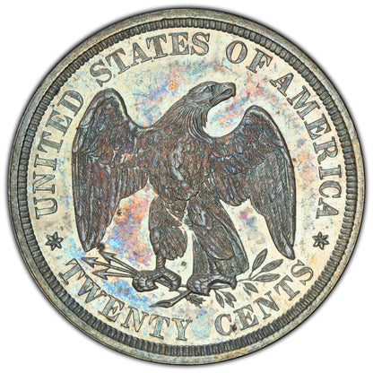 1878 20C PR62 PCGS CAC