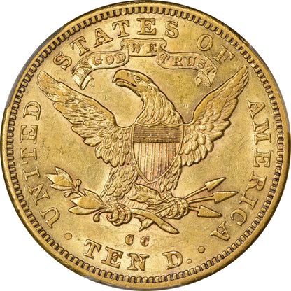 1893-CC $10 AU55 PCGS