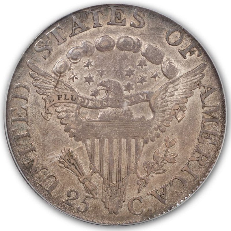 1806 25C AU50 PCGS CAC