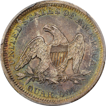 1843-O 25C XF45 PCGS