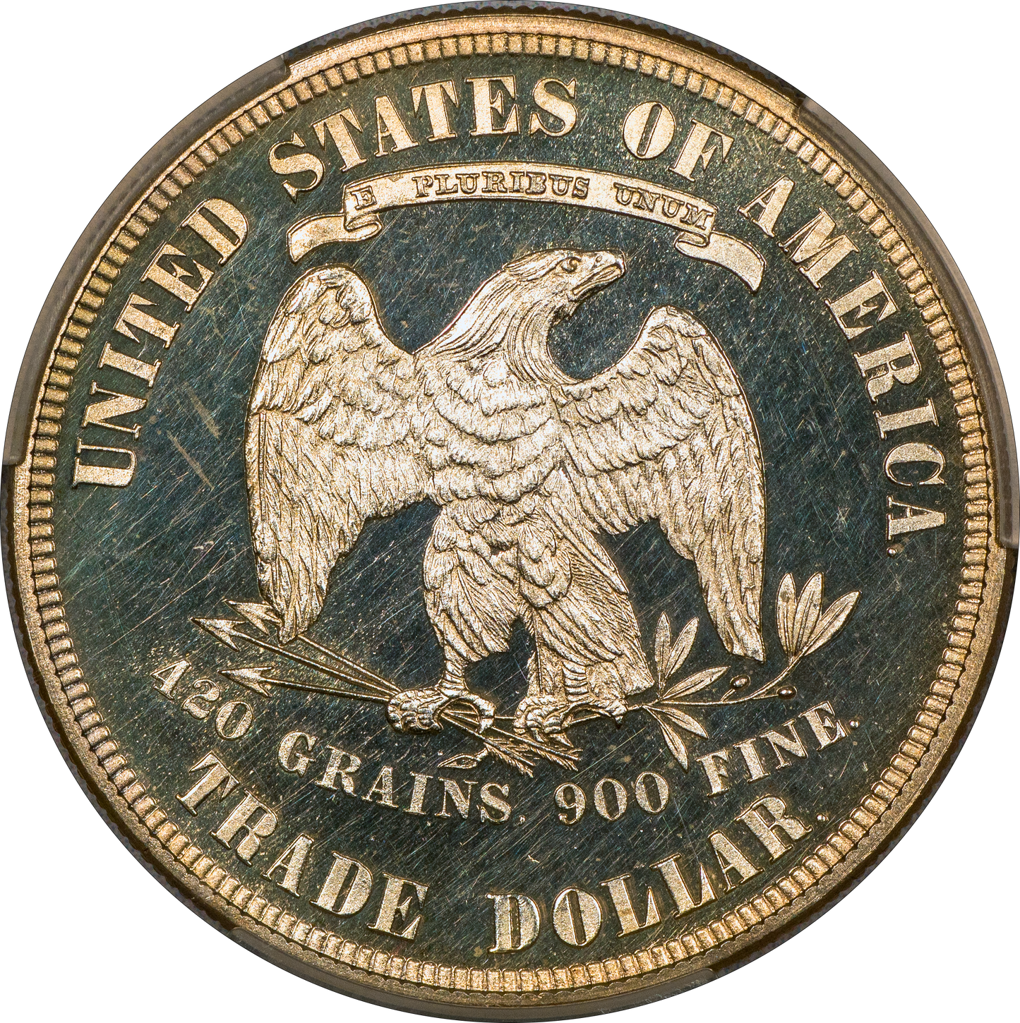 1882 T$1 PR63 DCAM CACG