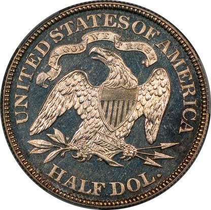 1872 50C PR63 CAM CACG