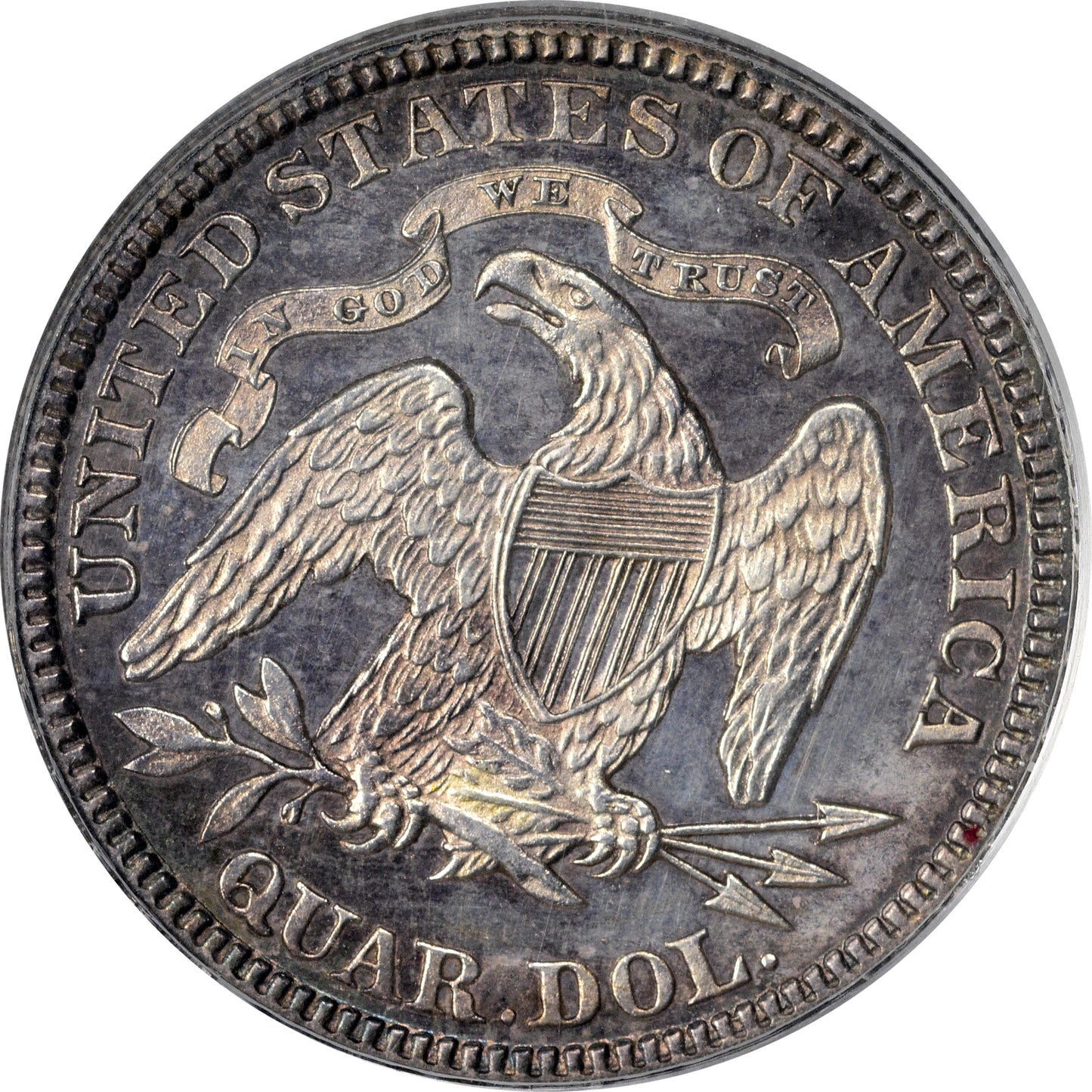 1886 25C PR62 OGH PCGS CAC