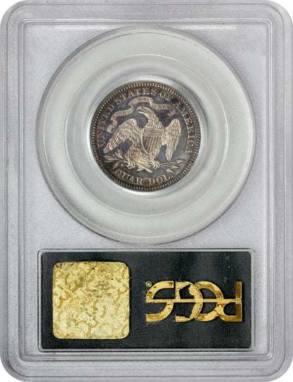 1886 25C PR62 OGH PCGS CAC