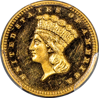 1883 G$1 PR63 CAM PCGS CAC