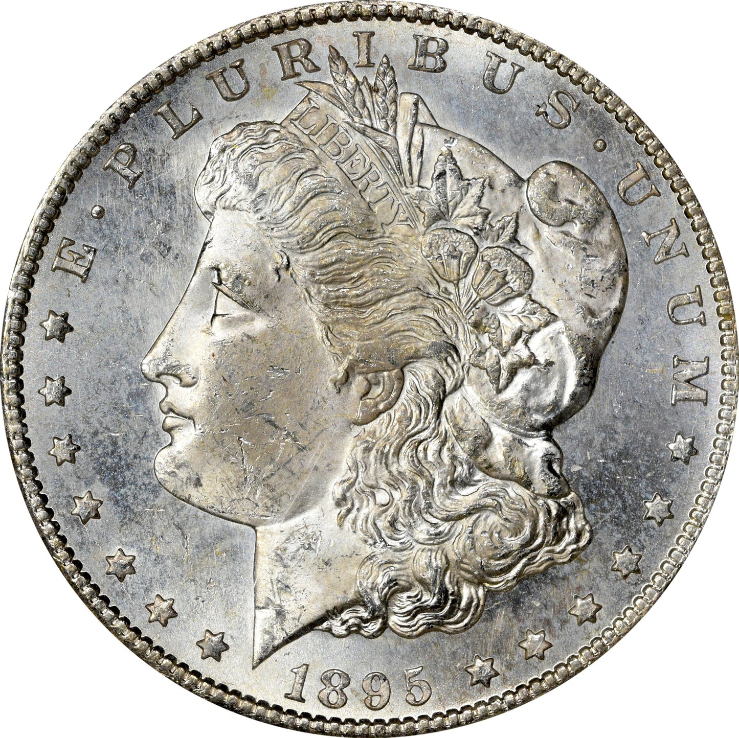 1895-S $1 MS63 OGH PCGS CAC