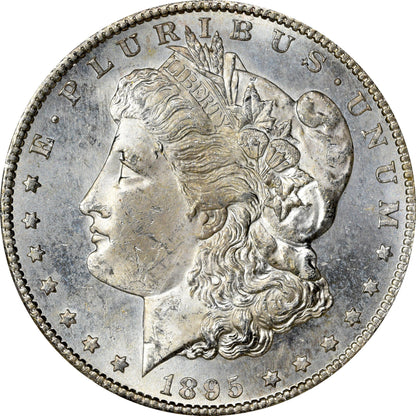 1895-S $1 MS63 OGH PCGS CAC