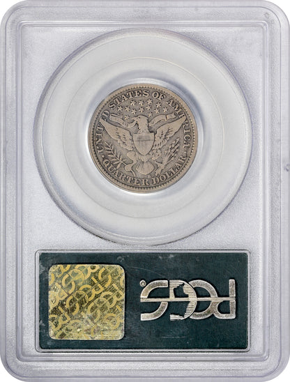 1896-S 25C VG08 OGH PCGS CAC