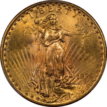 1926 $20 MS66+ PCGS