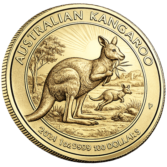 2026 Australia 1 oz Gold Kangaroo Coin BU