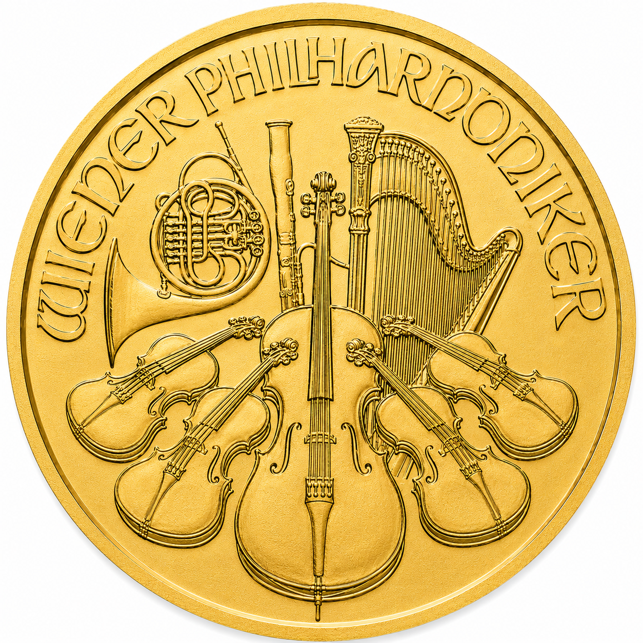 1/2 oz Austrian Gold Philharmonic Random Year