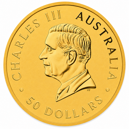 1/2 oz Australia Gold Kangaroo Coin BU - Random Year