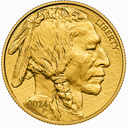 1 oz American Gold Buffalo Coin BU - Random Year