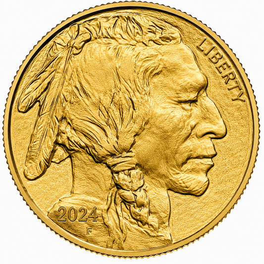 1 oz American Gold Buffalo Coin BU - Random Year