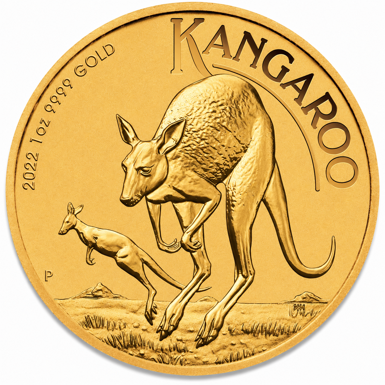 1 oz Australia Gold Kangaroo Coin BU - Random Year