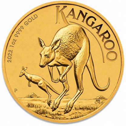 1 oz Australia Gold Kangaroo Coin BU - Random Year
