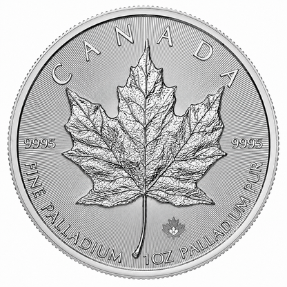 2026 1 oz Palladium Canadian Maple Leaf BU