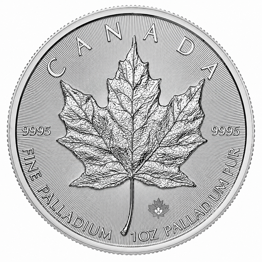 2026 1 oz Palladium Canadian Maple Leaf BU