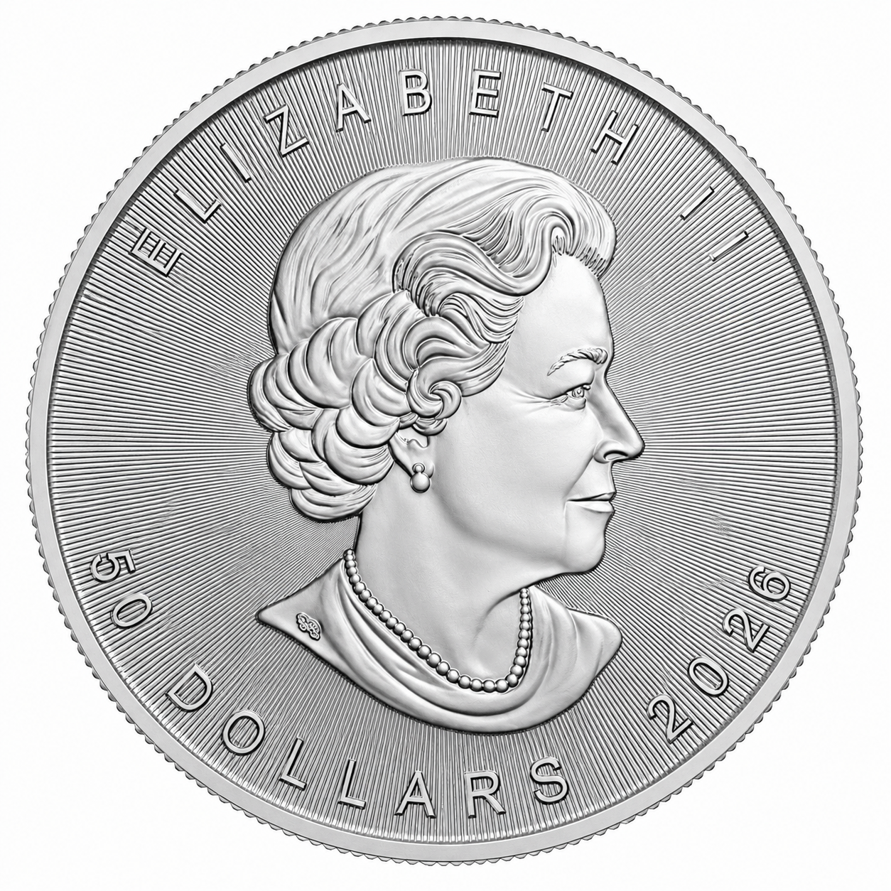 2026 1 oz Palladium Canadian Maple Leaf BU