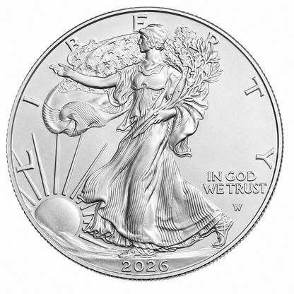 2026 1 oz American Silver Eagle Coin BU