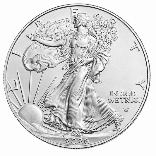 2026 1 oz American Silver Eagle Coin BU