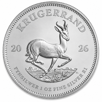 2026 1 oz South African Silver Krugerrand Coin