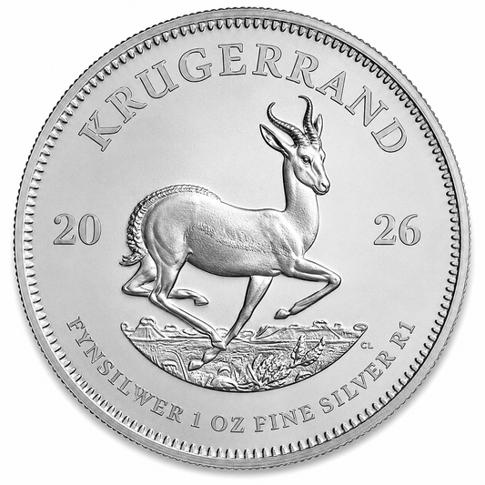 2026 1 oz South African Silver Krugerrand Coin