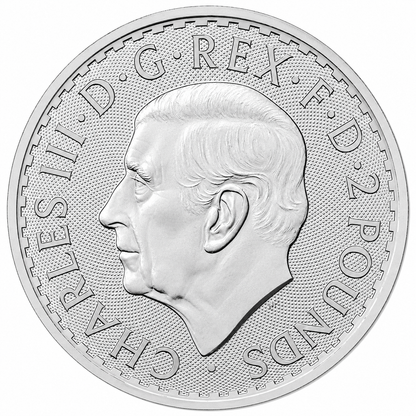 1 oz Silver British Britannia BU - Random Year