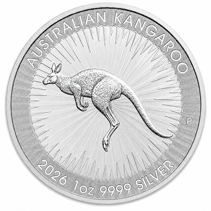 2026 1 oz Australian Silver Kangaroo Coin BU