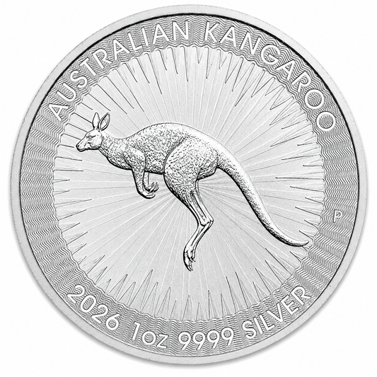 2026 1 oz Australian Silver Kangaroo Coin BU