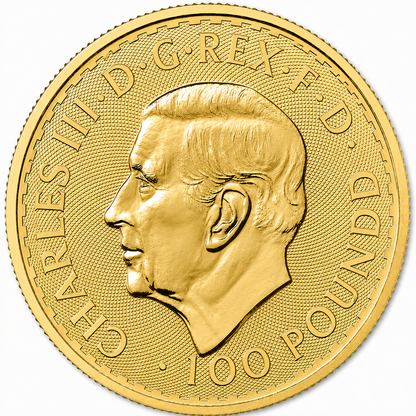 1 oz Gold British Britannia Coin BU - Random Year