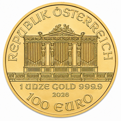 2026 1 oz Austrian Gold Philharmonic