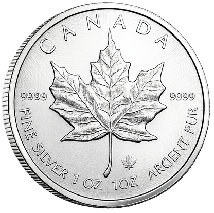 2026 1 oz Canadian Silver Maple Leaf Coin BU
