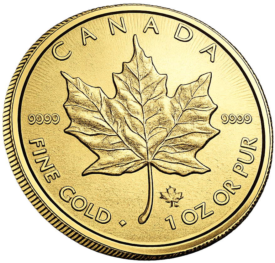2026 1/10 oz Gold Canadian Maple Leaf Coin BU