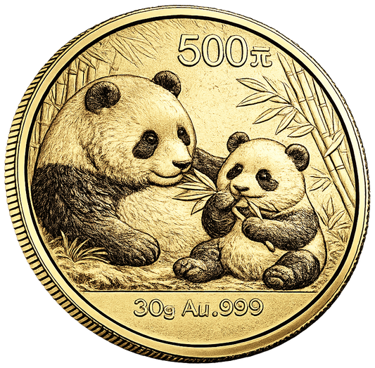 1 oz Chinese Gold Panda Coin BU - Random Year