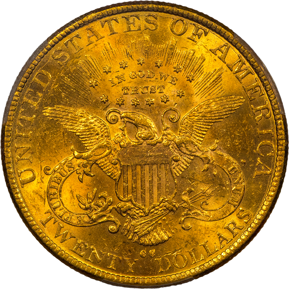 1890-CC Liberty Head Double Eagle $20 AU58 PCGS CAC