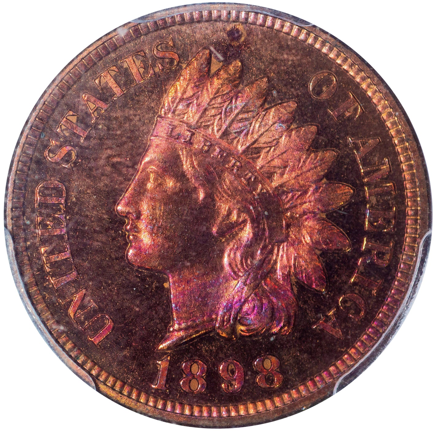 1898 1C PR66 RB PCGS