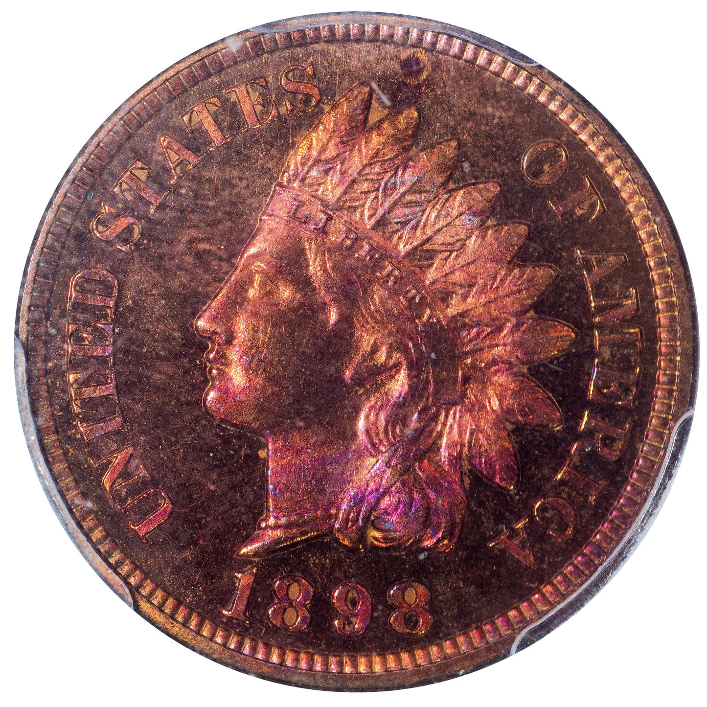 1898 1C PR66 RB PCGS