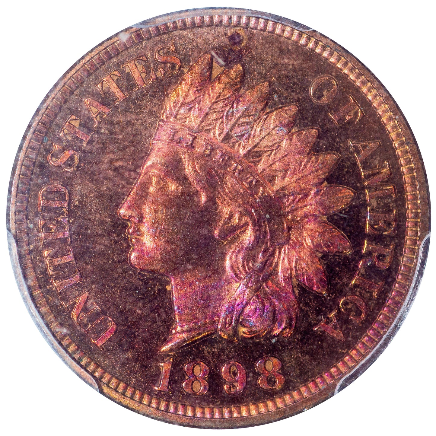 1898 1C PR66 RB PCGS